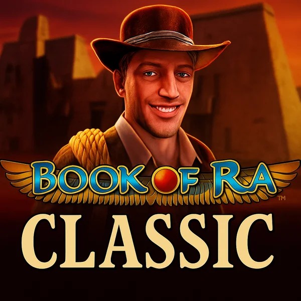 Book of Ra Classic slot icon by Novomatic, available at Pelikaani Casino