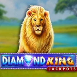 Diamond King Jackpots casino game by SpinPlay Games – featured logo at Pelikaani Casino