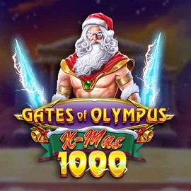Gates of Olympus Xmas 1000 logo by Pragmatic Play at Pelikaani Casino