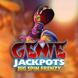 Jackpots logo of Genie Jackpots: Big Spin Frenzy from Blueprint Gaming at Pelikaani Casino