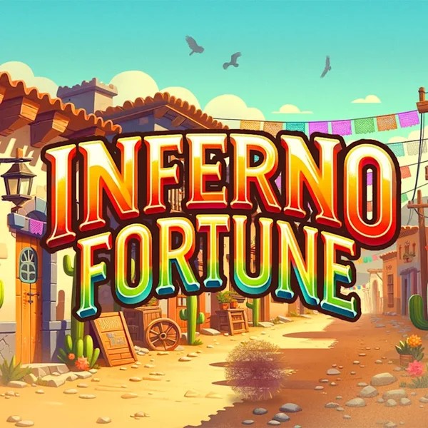 Inferno Fortune slot visual from Atomic Slot Lab available on pelikaanifi.com