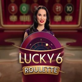 Live Casino logo of Lucky 6 Roulette from Pragmatic Play at Pelikaani Casino