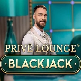 Privé Lounge Blackjack logo by Pragmatic Play at Pelikaani Casino